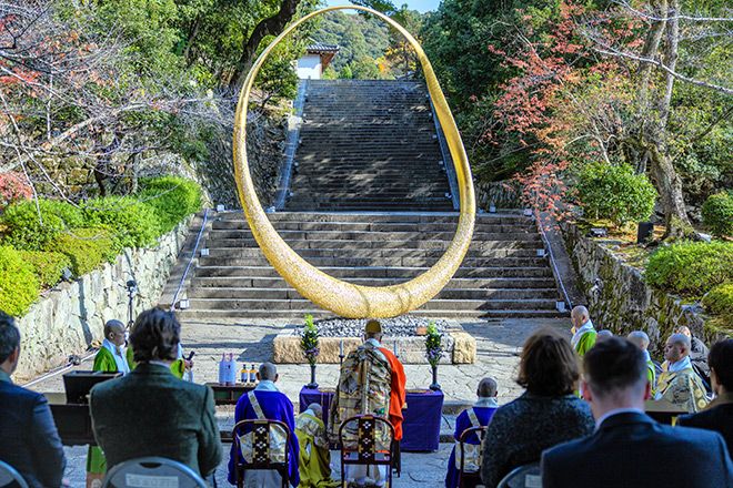 2-ton monument moves from Irish Pavilion at expo to Kyoto temple