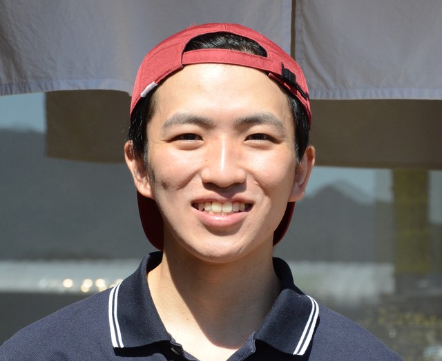 全国和菓子コンテストで最高賞を受賞した野田大晴（まさはる）さん（25）