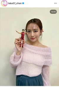 高橋みなみインスタグラム＠taka37_chanより