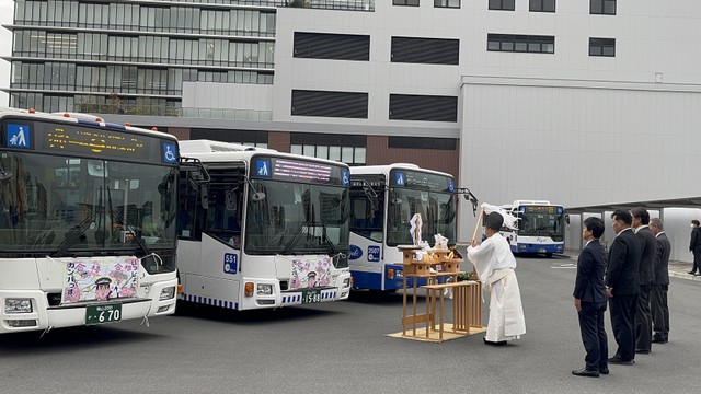 頑張れ受験生！エールを届けるバス「いっしょにガンバっす」運行 岡山