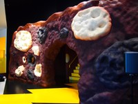 見学施設入り口となる「スーパーブラックサンダー」