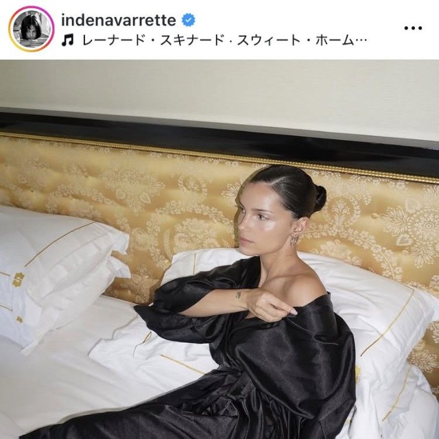インディ・ナヴァレッテのインスタグラム＠indenavarretteより