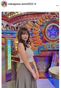 中川安奈アナウンサーのインスタグラム＠nakagawa.anna1022より