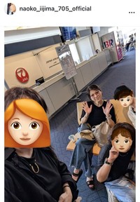 飯島直子のインスタグラム＠naoko_iijima_705_officialより