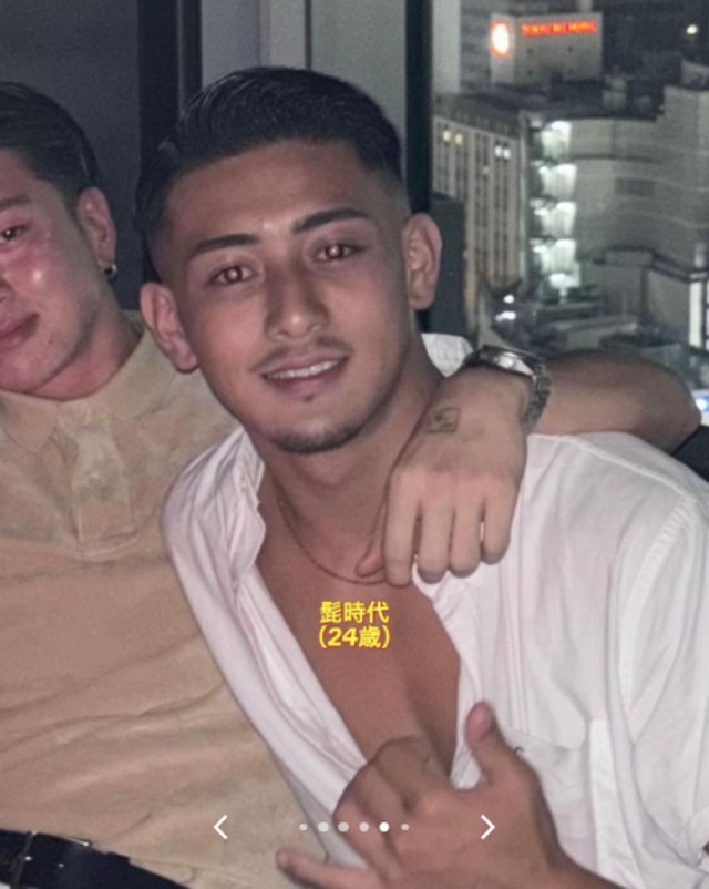 髭を生やしていた時も（24歳）／てったさん（@tettaelua）提供