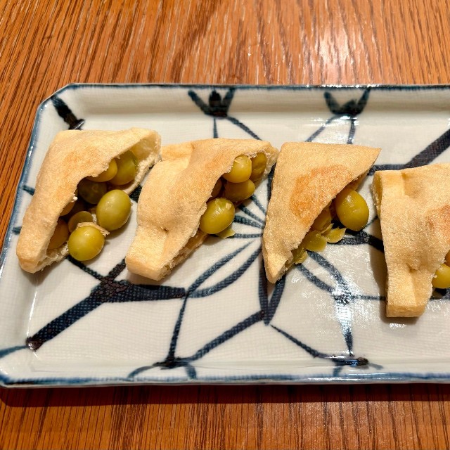 銀杏納豆のはさみ焼き（ttさん提供）