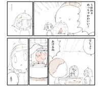 鳥籠からきゅーちゃんの逃がす友人（ぬこー様ちゃんさん提供）