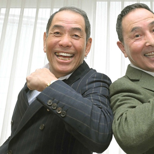 「ザ・ぼんち」ぼんちおさむ（左）と里見まさと