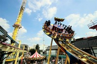 浅草花やしきのおすすめアトラクションランキング5位のディスクオー（提供画像）