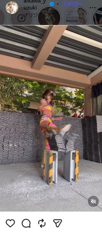 愛川ゆず季のインスタグラム＠aikawa_yuzukiより