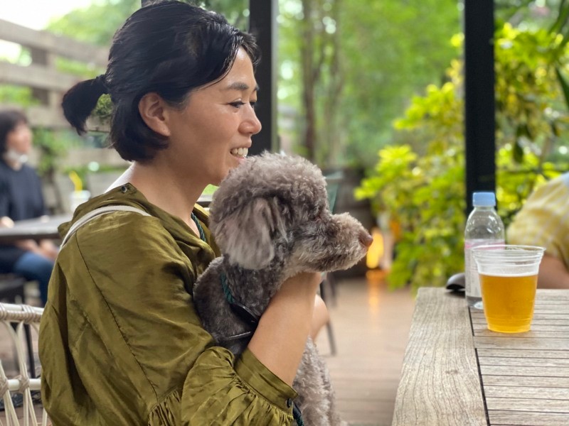 「楽しい経験をたくさんしようね」（早坂さん提供）