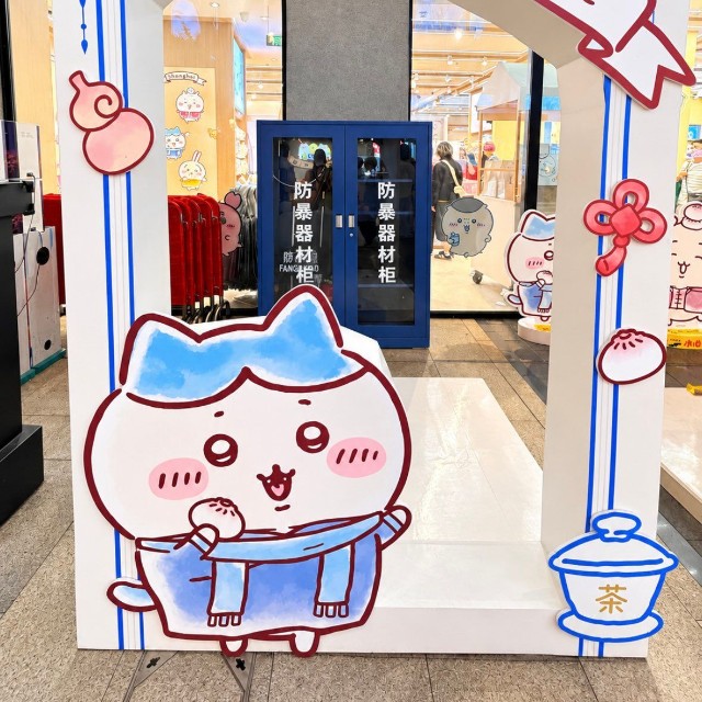 上海のちいかわショップも大人気のようです（酒村ゆっけ、さん提供）