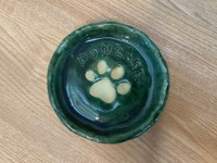 完成した肉球の陶芸品！（提供：ぽん助さん）