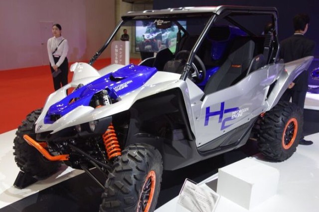 水素エンジンを搭載したヤマハのオフロードバギー「YXZ1000R」