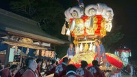 植田町太鼓台祭りの「ちょうさ」