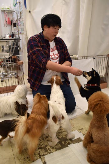 「店長、ボクにもちょうだいよー！」