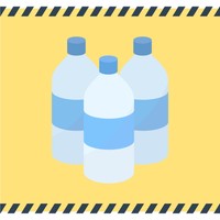 水のペットボトル　※画像はイメージです（eri/stock.adobe.com）