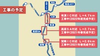岡山道・賀陽ICー北房JCT間の4車線化へ