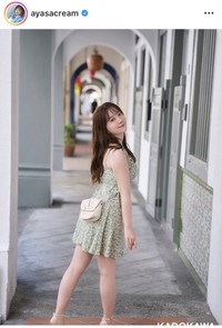 伊藤彩沙インスタグラム＠ayasacreamより