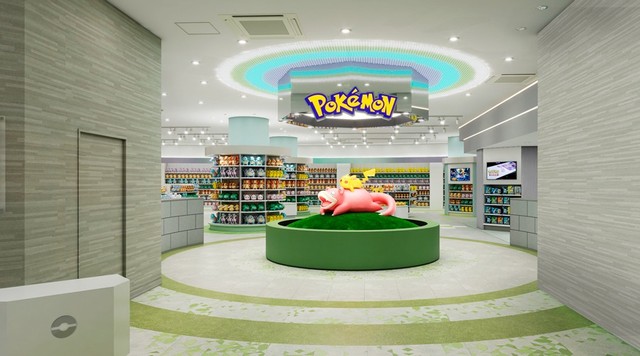 ポケモンセンターカガワ　店内イメージ　©2025 Pokémon. ©1995-2025 Nintendo/Creatures Inc. /GAME FREAK inc.　ポケットモンスター・ポケモン・Pokémonは任天堂・クリーチャーズ・ゲームフリークの登録商標です。