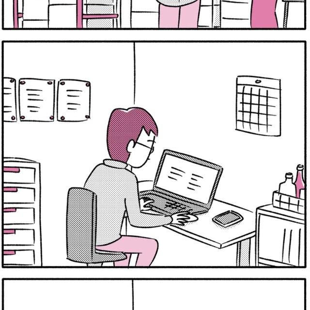 【漫画】『昼寝中の子どもを撮った妻の作品』3（木下晋也さん提供）