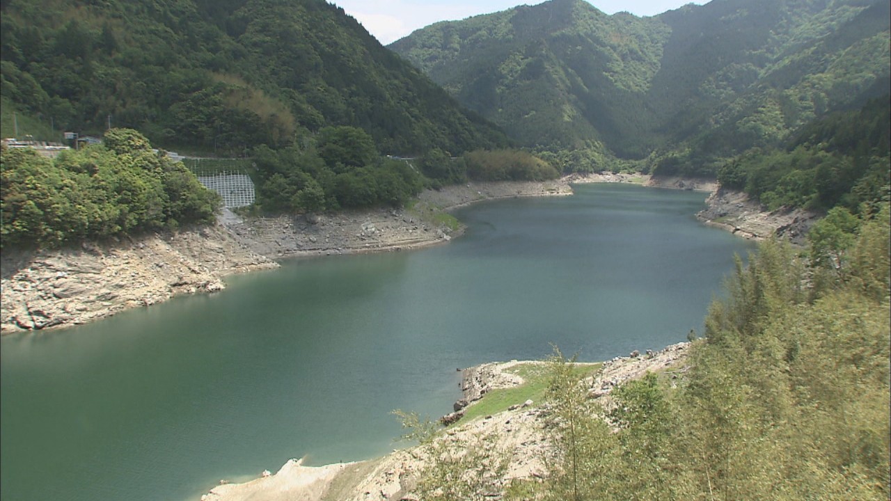 早明浦ダムの貯水率低下 長い梅雨も雨は少なく | KSBニュース | KSB瀬戸内海放送
