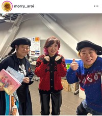 ホルスタイン・モリ夫のインスタグラム、モーリーちゃん＠morry_aroiより