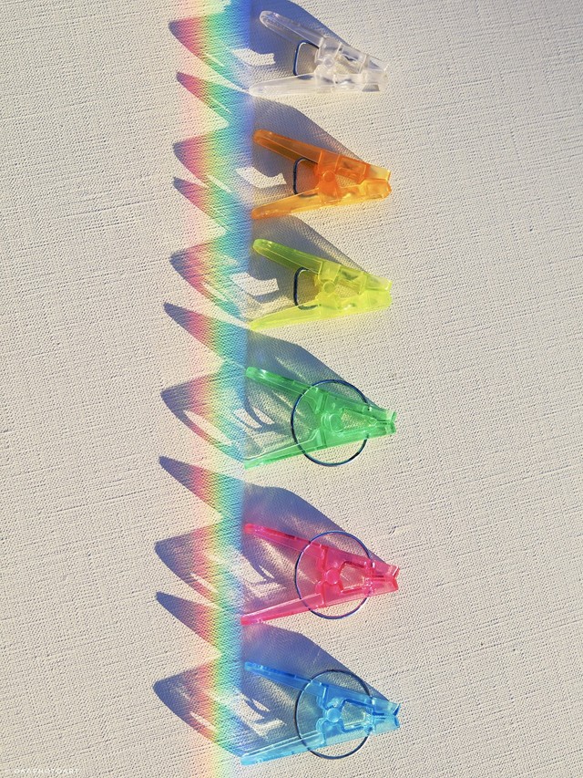 どこまで行こう？「虹のスタートライン」（画像提供：洗濯バサミフォトグラファー・岡本なうさん）
