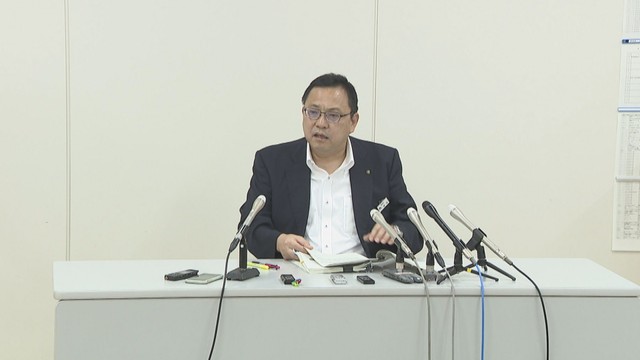 教育長の臨時会見　午前10時ごろ