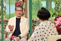 「徹子の部屋」  (右から)黒柳徹子、野村将希＝テレビ朝日提供