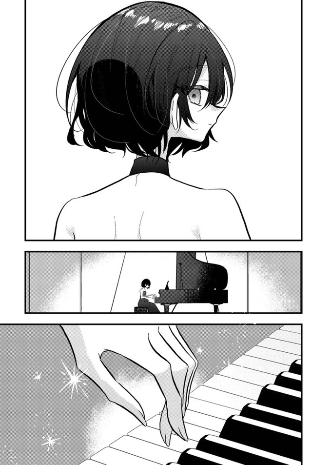 【漫画】『10年間1度も天才に勝てなかった凡人ピアニストの話』21（makaさん提供）