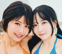 南あみ、うたたね翠(C)光文社/週刊FLASH 写真◎千葉タイチ
