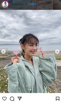髙野真央のインスタグラム＠maomayoj_より