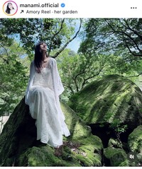 小西真奈美インスタグラム＠manami.officialより