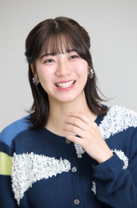 田中友梨奈アナウンサー（撮影・坂部 計介）