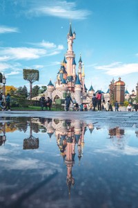 パリディズニーで撮った雨上がりの写真 ※Kimiさん提供