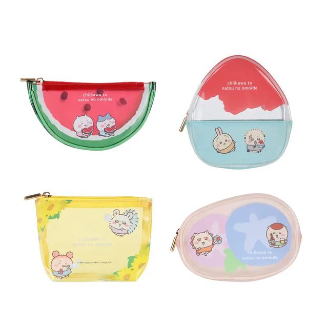 スイカを手にしたちいかわ達ぬいぐるみも登場！「エニマイくじ」が