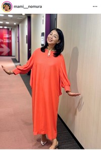 野村真美インスタグラム＠mami__nomuraより