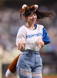 ユニホーム姿もキュート