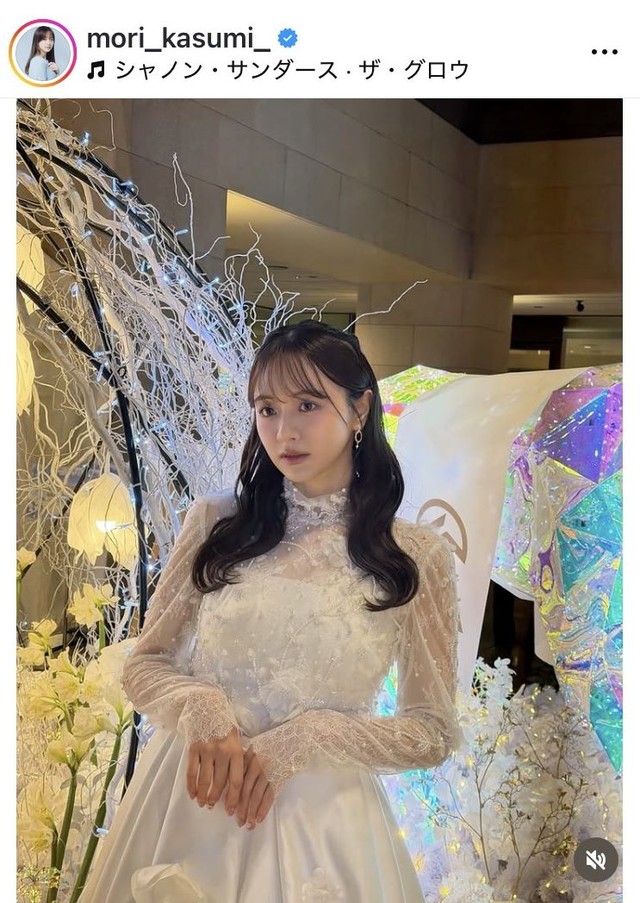 森香澄のインスタグラム＠mori_kasumi_より