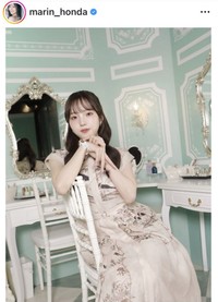 本田真凜のインスタグラム＠marin_hondaより
