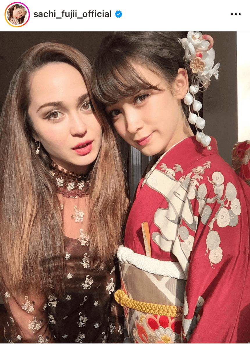 藤井サチ (Sachi Fujii) (@sachi_fujii_official)さんのインスタグラムより