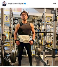 魔裟斗インスタグラム＠masato.officialより