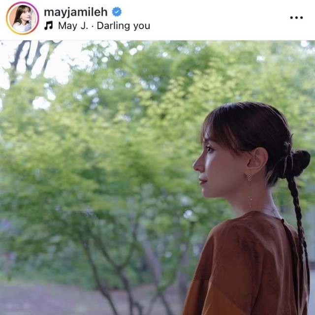 May J.インスタグラム＠mayjamilehより