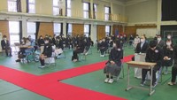 卒業式の様子