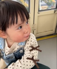 頬をふくらませて怒るえくちゃん♡（提供：＠ekuchan12さん）
