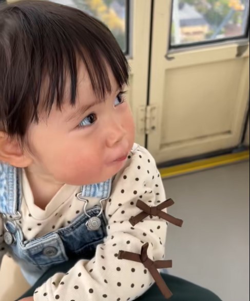 頬をふくらませて怒るえくちゃん♡（提供：＠ekuchan12さん）
