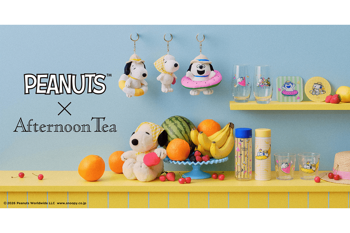 スヌーピー グッズセット アフタヌーンティー限定】「夏らしいスヌーピーグッズ」と「PEANUTS75
