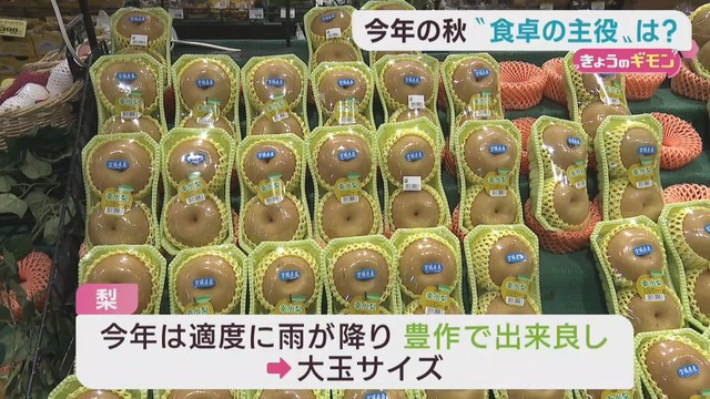 食欲の秋　秋の味覚のお値段は？