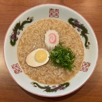 消化の良いトッピングのラーメン風かゆ(戌一 さん提供)
